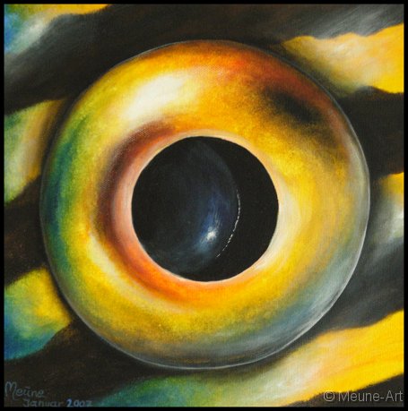 Augenblick eines Lippfisches Acryl auf Leinwand;
30 x 30 cm